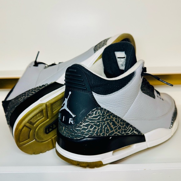 Air Jordan 3 Retro Wolf Grey 136064-004 Men’s Size 11 preowned No Box - Picture 13 of 14